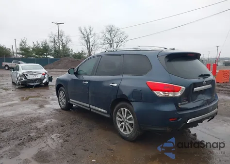 2013 Nissan Pathfinder Sl z USA, uszkodzony, nr VIN 5N1AR2MN2DC605097